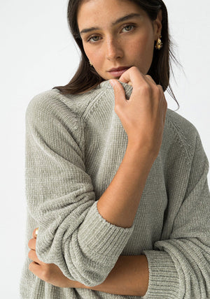 Tiffosi Mango Chenille Jumper, Green