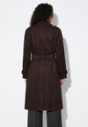 Tiffosi Longline with Belt Coat, Brown