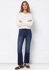 Tiffosi Megan Cropped Straight Leg Jeans, Blue