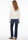 Tiffosi Megan Cropped Straight Leg Jeans, Blue