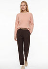 Tiffosi Straight Leg Trousers, Brown