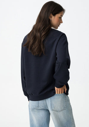 Tiffosi Oceanic Slogan Print Sweatshirt, Navy