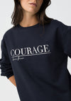Tiffosi Oceanic Slogan Print Sweatshirt, Navy