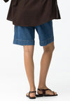 Tiffosi Womens Doja Bermuda Shorts, Medium Blue