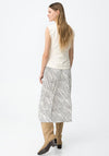 Tiffosi Finca Waistcoat Pleated Dress, Cream