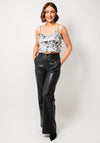Tiffosi Paco Sequin Crop Top, Silver