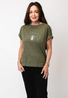 Tiffosi Country Short Sleeve Graphic T-Shirt, Green