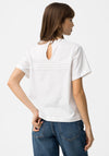 Tiffosi Basic With Textured Print, White