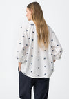 Tiffosi Embroidered Floral Print, White Multi