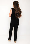 Tiffosi Hallow Stretch Knit Waistcoat, Black