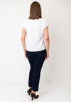 Tiffosi Graphic Print Cotton T-Shirt, White Multi