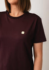 Tiffosi Slim Fit with Gold Hardware T-Shirt, Wine