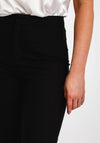 Tiffosi Roxy Straight Leg Trouser, Black