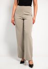 Tiffosi Charlotte Wide Leg Trousers, Stone
