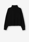 Tiffosi Roll Neck Sweater, Black