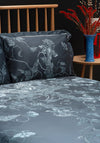 Timorous Beasties Tendril Spill Floral Duvet Cover Set, Navy