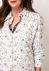Tinta Star Print Blouse, White