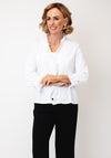 Tinta Yona Contrast Detail Jersey Shirt, White