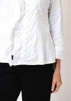 Tinta Yona Contrast Detail Jersey Shirt, White