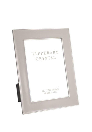 Tipperary Crystal 4x6” Enamel Frame, Grey