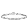 Ti Sento CZ Tennis Bracelet, Silver