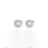 Ti Sento Linking Rings Earrings, Silver