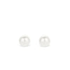 Ti Sento Pearl Stud Earrings, Silver