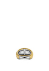 Ti Sento Milano Chunk Ribbed Ring, Gold