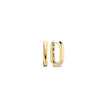 Ti Sento Link Hoop Earrings, Gold