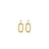 Ti Sento Link Drop Earrings, Gold