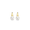 Ti Sento  Mother of Pearl French Hook Earrings, Gold
