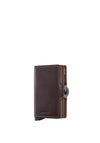 Secrid Twin Wallet, Chocolate Brown