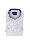 Tom Penn Geo Burst Print Short Sleeve Shirt, Wine