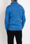 Tom Penn Quarter Zip Knit Sweater, Blue