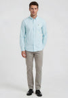 Tom Penn Long Sleeve Shirt, Ocean Blue