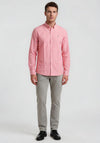 Tom Penn Long Sleeve Shirt, Berry Pink
