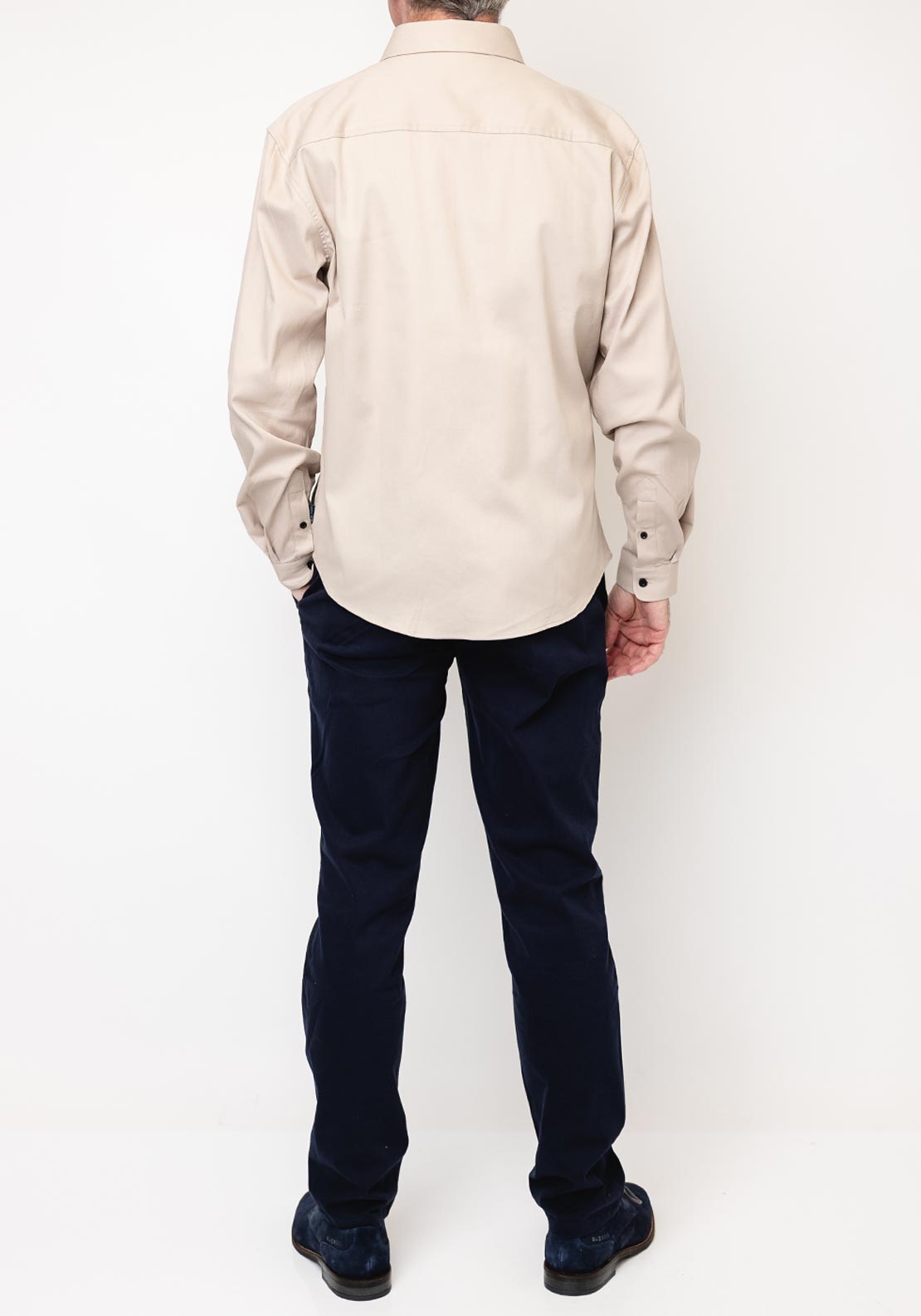 Tom Penn Pocket Overshirt, Beige