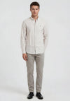 Tom Penn Stripe Long Sleeve Shirt, Beige