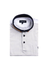 Tom Penn Diamond Print Polo Shirt, White
