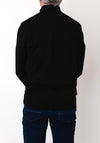 Tom Penn Quarter Zip Sweater, Black