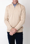Tom Penn Quarter Zip Sweater, Ecru