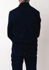 Tom Penn Quarter Zip Sweater, Navy
