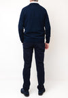Tom Penn Crew Neck Sweater, Navy