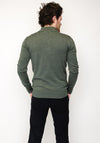 Tom Penn Quarter Zip Sweater, Green