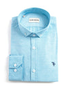 Tom Penn Long Sleeve Shirt, Turquoise