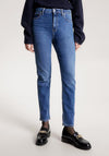 Tommy Hilfiger Jane High Waist Slim Cigarette Jeans, Medium Denim