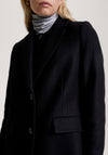 Tommy Hilfiger Classic Wool Blend coat, Black