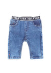 Tommy Hilfiger Baby Boy Monotype Denim Pants, Blue