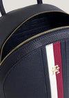 Tommy Hilfiger Emblem Signature Dome Backpack, Space Blue