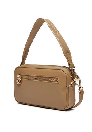Tommy Hilfiger Crossbody Camera Bag, Light Tan